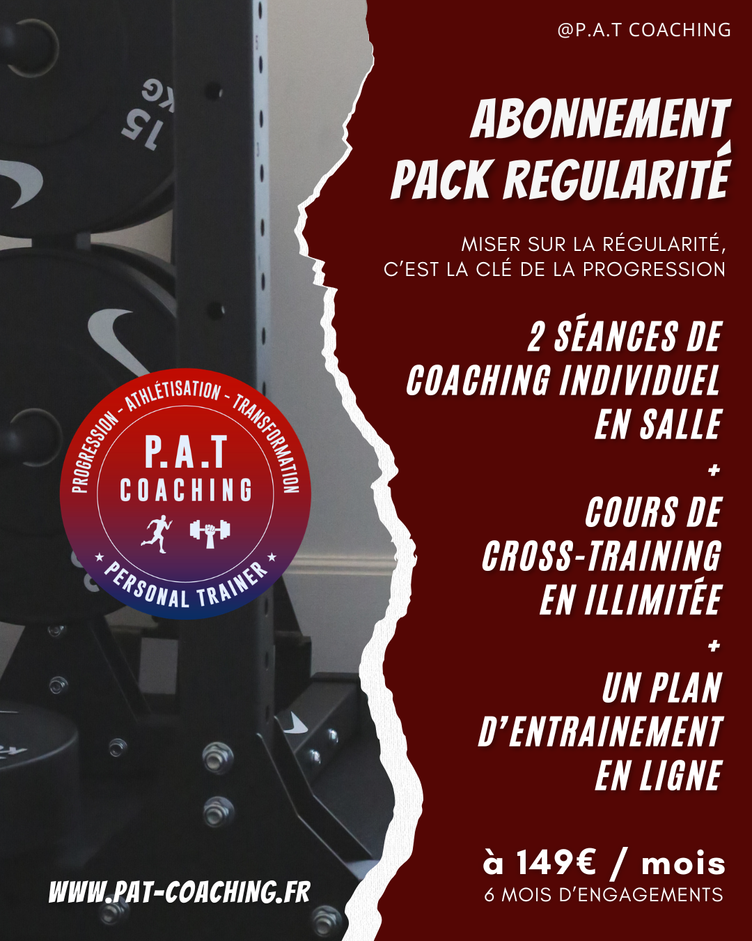 Affiche Abonnement Pack Régularité